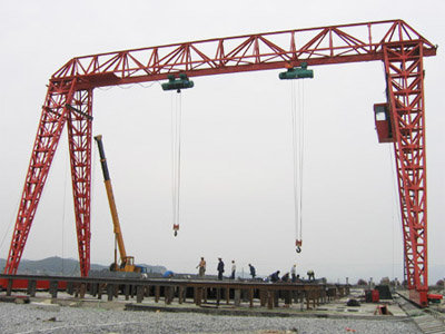 花架門式單梁雙葫蘆起重機(jī)